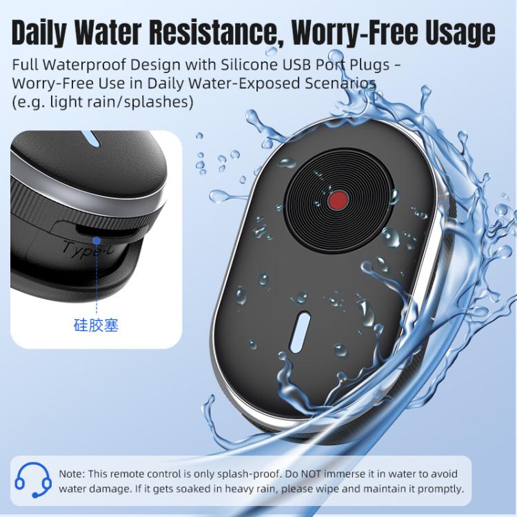 Mini cámara de acción STARTRC con control remoto inalámbrico (negra) para DJI Mini — imagen 8