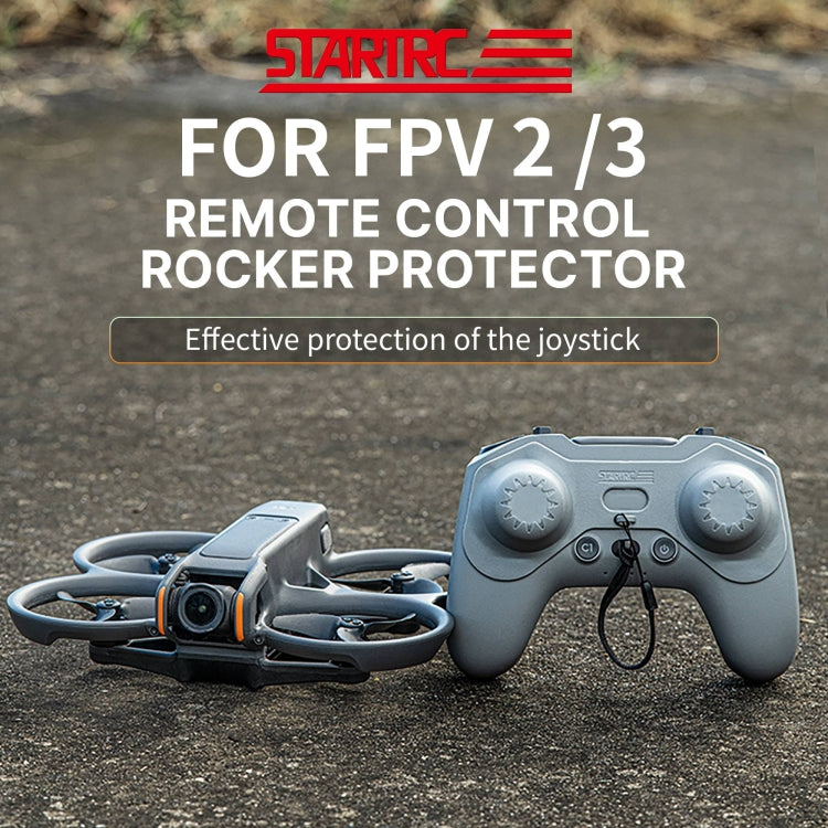 Funda FPV 3 / 2 STARTRC Control Remoto Protector de Joystick Protectora para DJI Avata 2 (Grey) — imagen 3