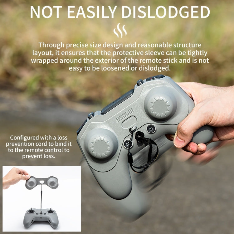 Funda FPV 3 / 2 STARTRC Control Remoto Protector de Joystick Protectora para DJI Avata 2 (Grey) — imagen 4