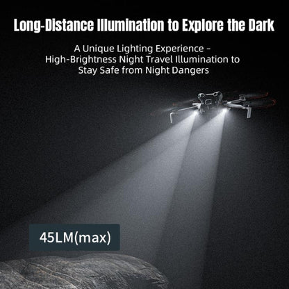 Linterna LED de señalización y luz de navegación nocturna STARTRC para DJI Mini 5 Pro (gris) — imagen 13