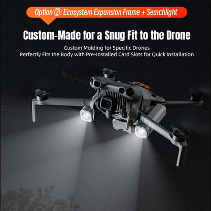 Linterna LED de señalización y luz de navegación nocturna STARTRC para DJI Mini 5 Pro (gris) — imagen 9