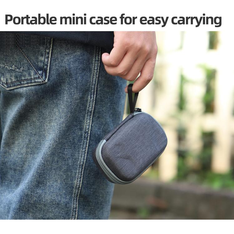 Bolsa protectora portátil para almacenamiento de Mic Mini Sunnylife (negra) para DJI Mini — imagen 7