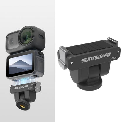 Adaptador de liberación rápida magnético bidireccional Sunnylife para DJI Osmo 360 (negro)