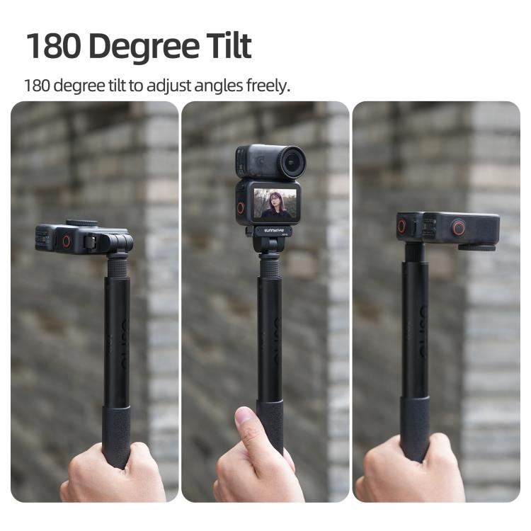 Adaptador de liberación rápida magnético bidireccional Sunnylife para DJI Osmo 360 (negro) — imagen 4