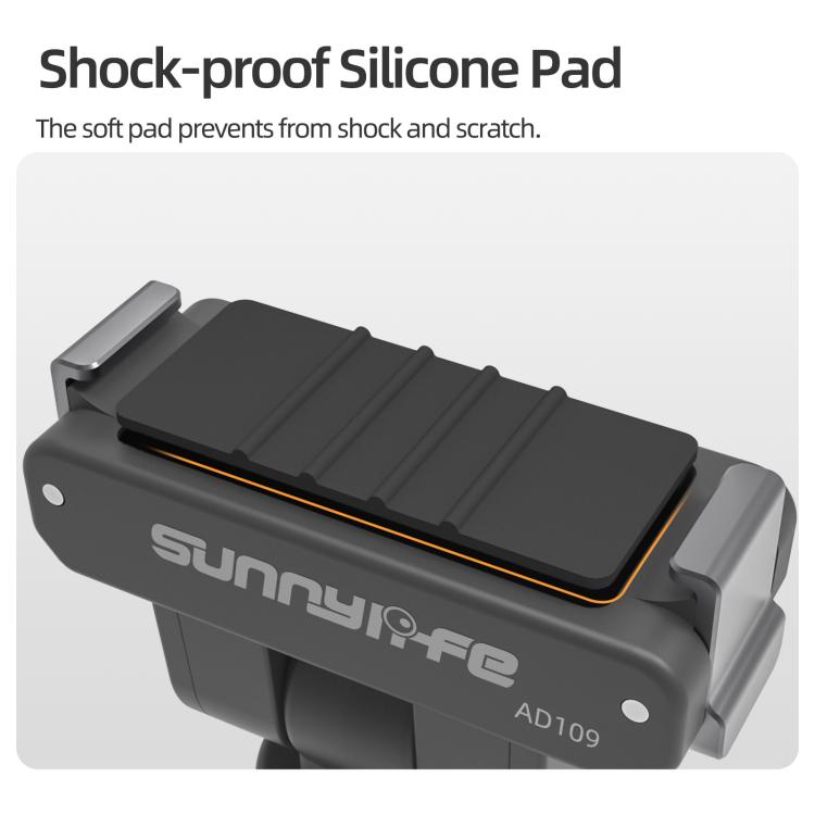 Adaptador de liberación rápida magnético bidireccional Sunnylife para DJI Osmo 360 (negro) — imagen 9