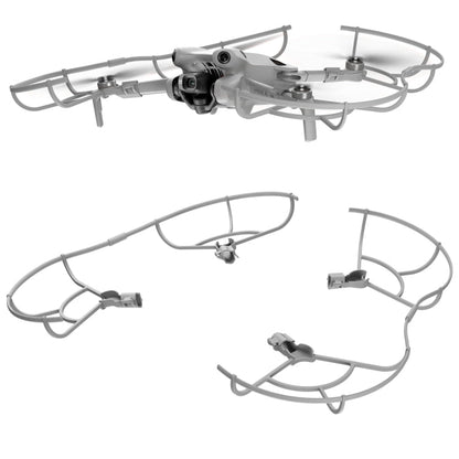 Hélice STARTRC Dron Protector Anillo anticolisión para DJI Mini 4 Pro (Gris)