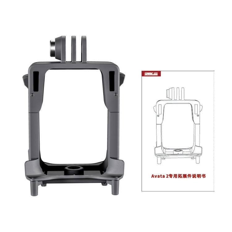 Soporte de expansión para cámara de acción STARTRC para DJI Avata 2 (negro) — imagen 8