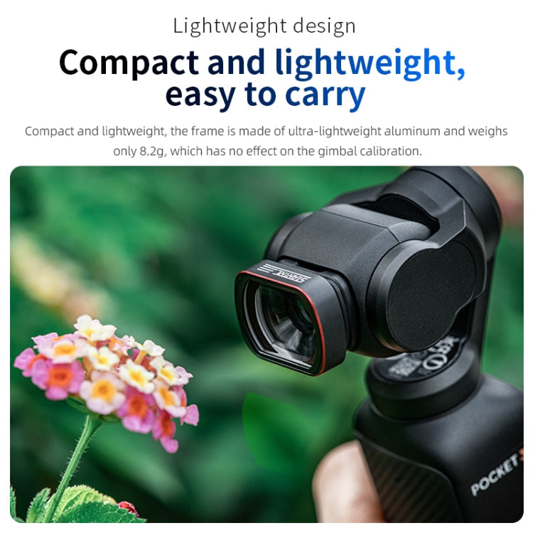Filtro de lente macro STARTRC 10X para DJI Osmo Pocket 3 (negro) — imagen 5