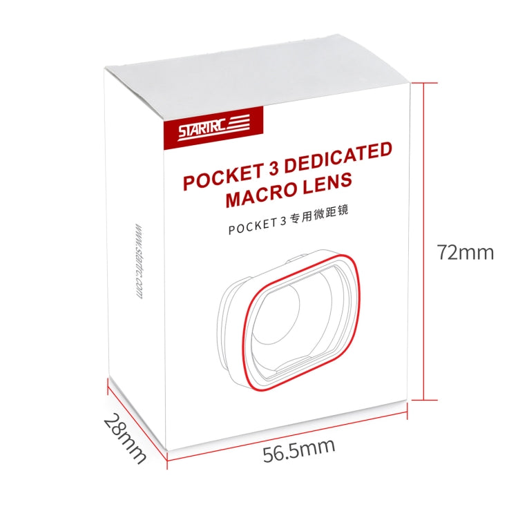 Filtro de lente macro STARTRC 10X para DJI Osmo Pocket 3 (negro) — imagen 8
