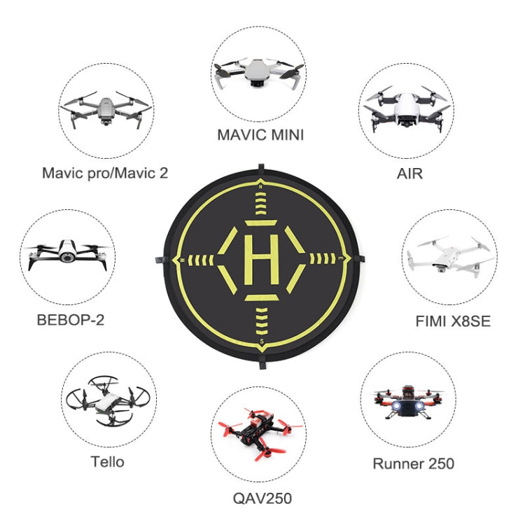STARTRC RC Dron Quadcopter Delantal de estacionamiento portátil Almohadilla de estacionamiento de aterrizaje de plegado rápi…