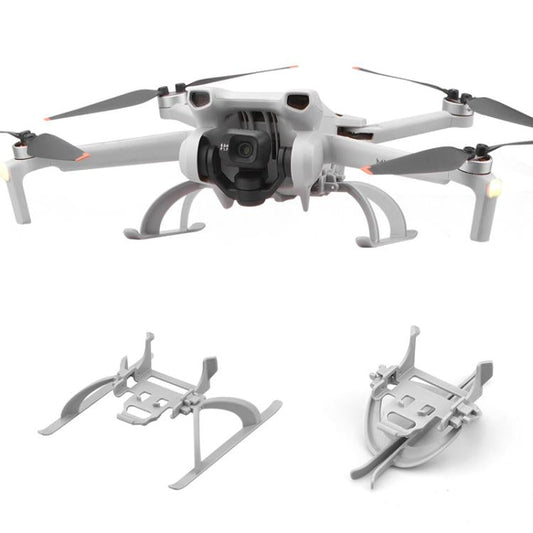 Bastidor de entrenamiento de tren de aterrizaje elevado plegable BRDRC para DJI Mini 3 (gris)