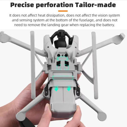 Bastidor de entrenamiento de tren de aterrizaje elevado plegable BRDRC para DJI Mini 3 (gris) — imagen 5