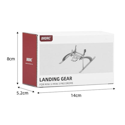 Bastidor de entrenamiento de tren de aterrizaje elevado plegable BRDRC para DJI Mini 3 (gris) — imagen 10