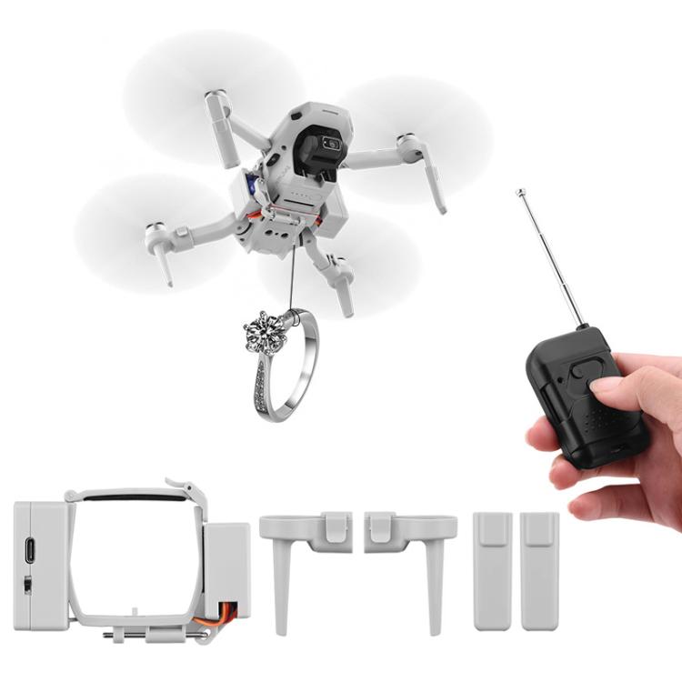 Lanzador parabólico para DJI Mavic Mini / Mini 2 (gris) para DJI DJI Mavic Mini, DJI Mini 2