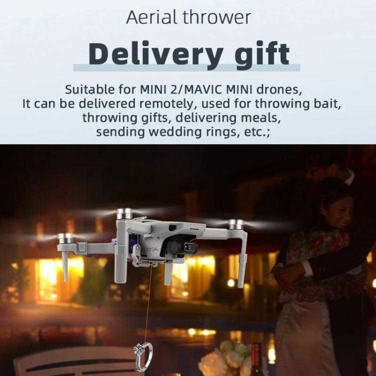 Lanzador parabólico para DJI Mavic Mini / Mini 2 (gris) para DJI DJI Mavic Mini, DJI Mini 2 — imagen 5