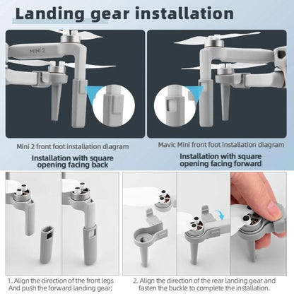 Lanzador parabólico para DJI Mavic Mini / Mini 2 (gris) para DJI DJI Mavic Mini, DJI Mini 2 — imagen 10