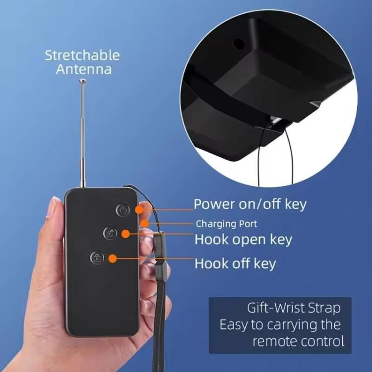 Sistema de lanzamiento aéreo BRDRC para drones, lanzador parabólico para DJI Mavic 3 / Mini 4 Pro / Air 3 (negro) para DJI D…