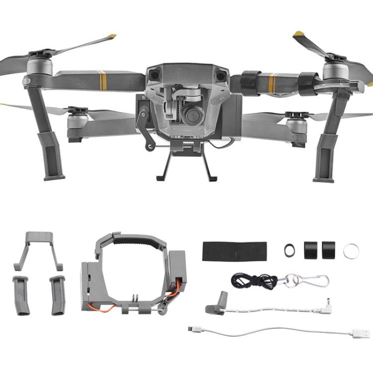 Lanzador parabólico para sistema de lanzamiento aéreo para DJI Mavic Pro (gris)