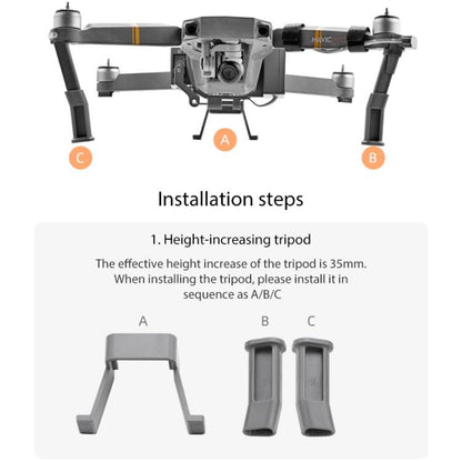Lanzador parabólico para sistema de lanzamiento aéreo para DJI Mavic Pro (gris) — imagen 8