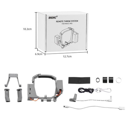 Lanzador parabólico para sistema de lanzamiento aéreo para DJI Mavic Pro (gris) — imagen 10