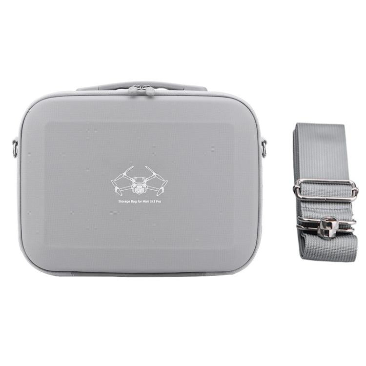 Bolsa de transporte y almacenamiento para control remoto de hombro BRDRC para DJI Mini 3 (gris)