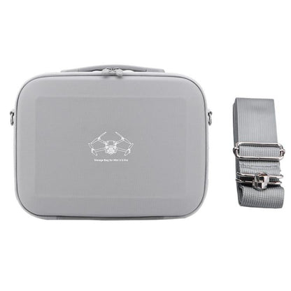 Bolsa de transporte y almacenamiento para control remoto de hombro BRDRC para DJI Mini 3 (gris)