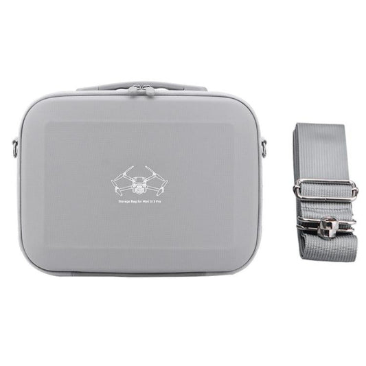 Bolsa de transporte y almacenamiento para control remoto de hombro BRDRC para DJI Mini 3 (gris)