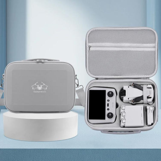 Bolsa de transporte y almacenamiento para control remoto de hombro BRDRC para DJI Mini 3 (gris) — imagen 2