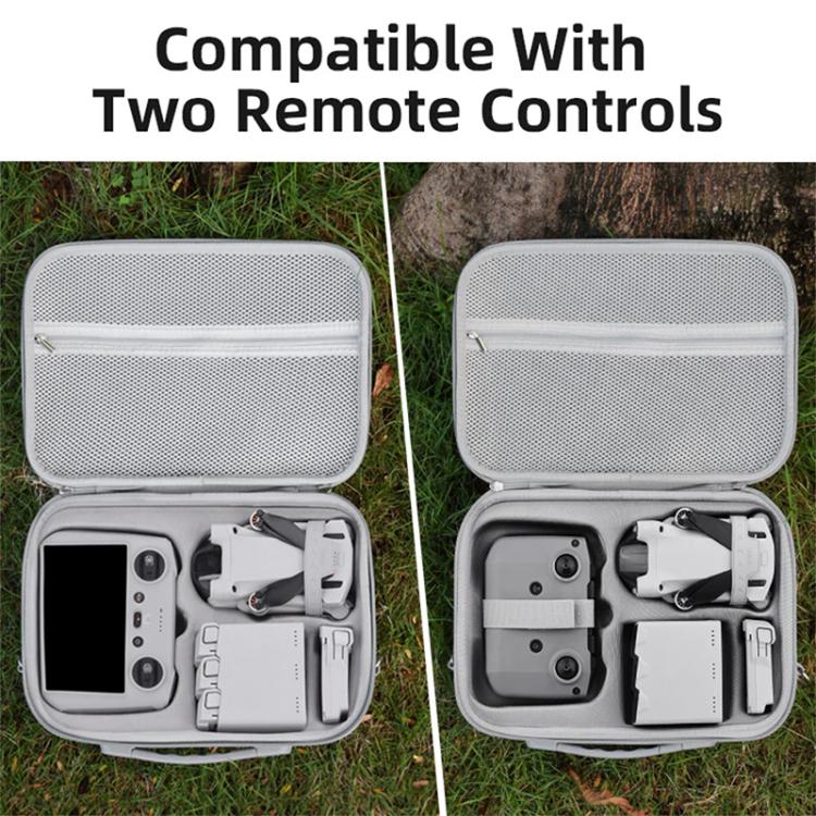 Bolsa de transporte y almacenamiento para control remoto de hombro BRDRC para DJI Mini 3 (gris) — imagen 11