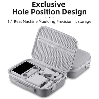 Bolsa de transporte y almacenamiento para control remoto de hombro BRDRC para DJI Mini 3 (gris) — imagen 4