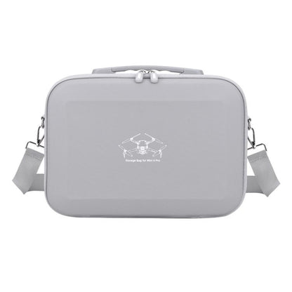 Bolsa de transporte y almacenamiento para control remoto de hombro BRDRC para DJI Mini 4 Pro (gris)
