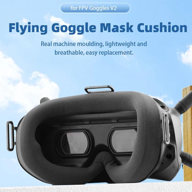 Protectores oculares para gafas de vuelo FPV Goggles V2 BRDRC (gris oscuro) — imagen 3