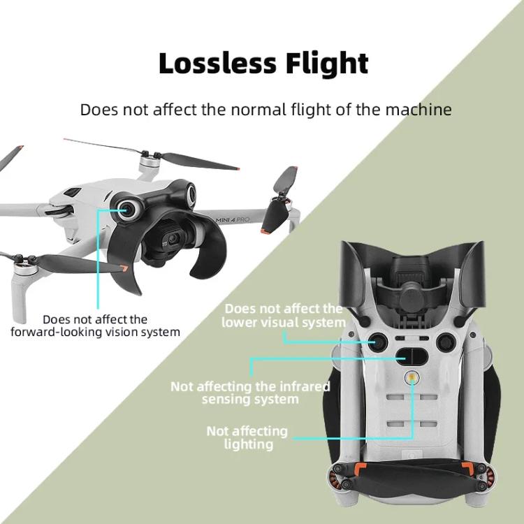Parasol antirreflejo para DJI Mini 4 Pro (negro) — imagen 5