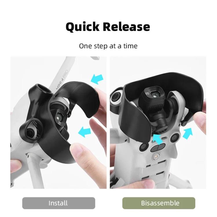 Parasol antirreflejo para DJI Mini 4 Pro (negro) — imagen 10