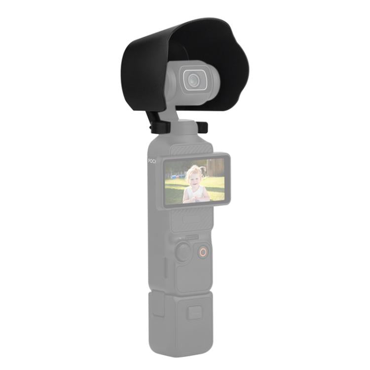 Cubierta Parasol BRDRC, protectora de lente para DJI Osmo Pocket 3 (negro)