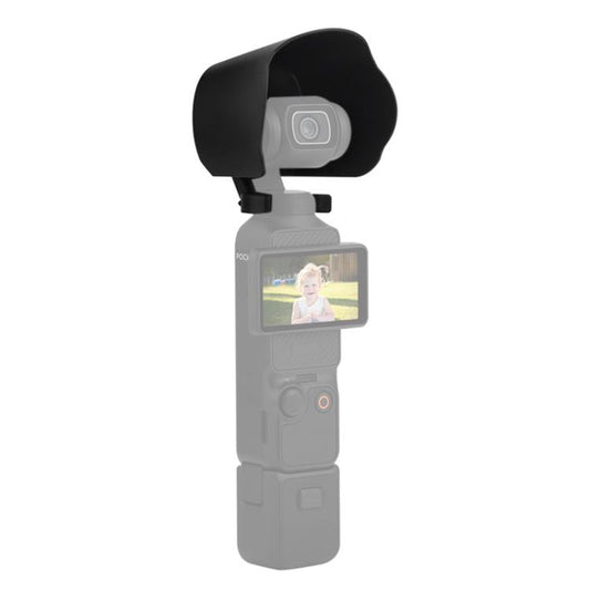 Cubierta Parasol BRDRC, protectora de lente para DJI Osmo Pocket 3 (negro)