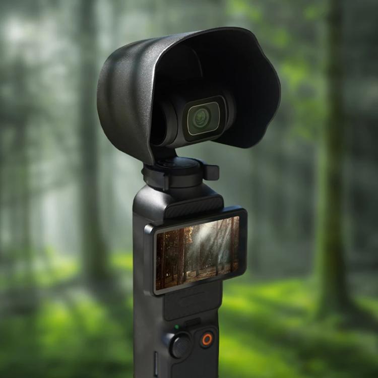 Cubierta Parasol BRDRC, protectora de lente para DJI Osmo Pocket 3 (negro) — imagen 4