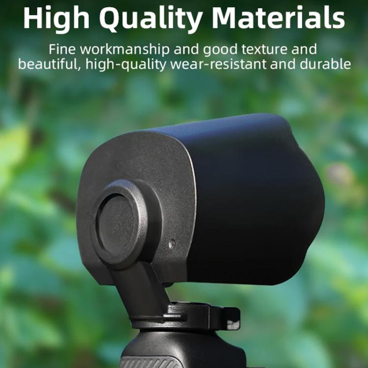 Cubierta Parasol BRDRC, protectora de lente para DJI Osmo Pocket 3 (negro) — imagen 7