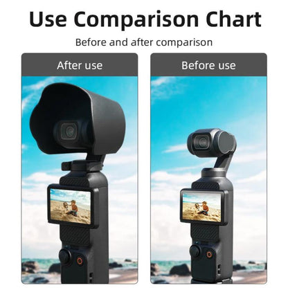 Cubierta Parasol BRDRC, protectora de lente para DJI Osmo Pocket 3 (negro) — imagen 10