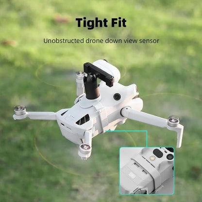 Soporte Adaptador de para cámara de acción BRDRC, extensión de cardán para dron para DJI Mini 4 Pro (gris) — imagen 5
