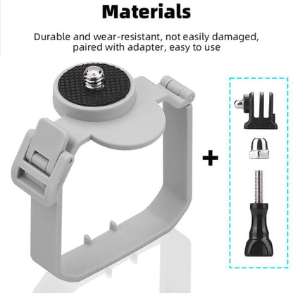 Soporte Adaptador de para cámara de acción BRDRC, extensión de cardán para dron para DJI Mini 4 Pro (gris) — imagen 7