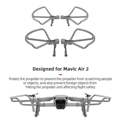 Anillo protector anticolisión para hélice de dron / BRDRC para DJI Mavic Air 2 / Air 2S (gris) para DJI DJI Mavic Air 2, DJI…