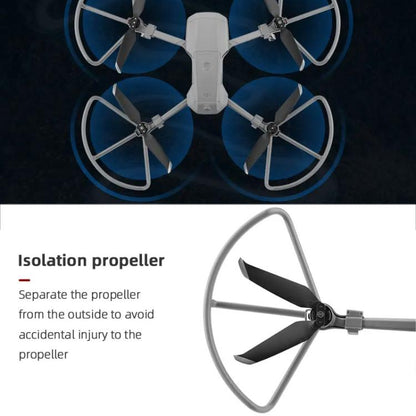 Anillo protector anticolisión para hélice de dron / BRDRC para DJI Mavic Air 2 / Air 2S (gris) para DJI DJI Mavic Air 2, DJI…