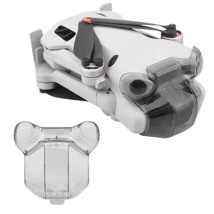 Cubierta protectora de lente BRDRC para DJI Mini 4 Pro (negro transparente)