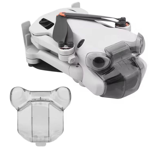 Cubierta protectora de lente BRDRC para DJI Mini 4 Pro (negro transparente)