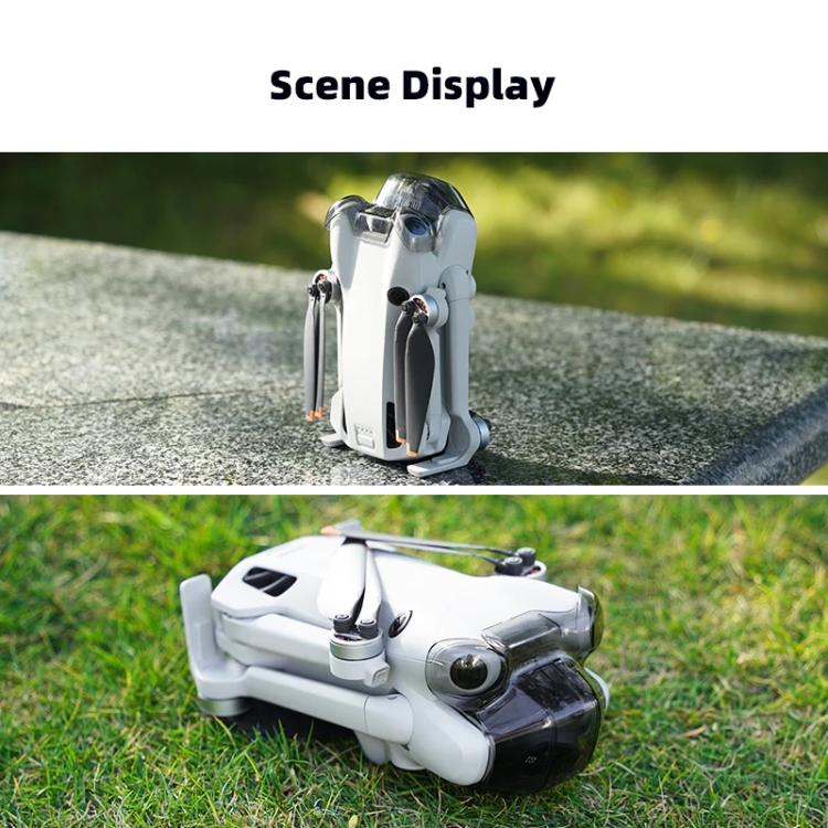 Cubierta protectora de lente BRDRC para DJI Mini 4 Pro (negro transparente) — imagen 11
