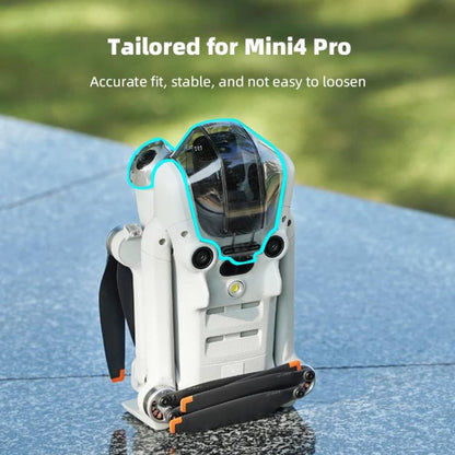 Cubierta protectora de lente BRDRC para DJI Mini 4 Pro (negro transparente) — imagen 7