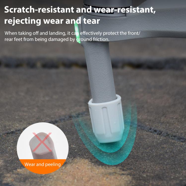 Cubierta Almohadilla protectora para patas de dron BRDRC, antipolvo para DJI Mavic Air 2S (gris) — imagen 4