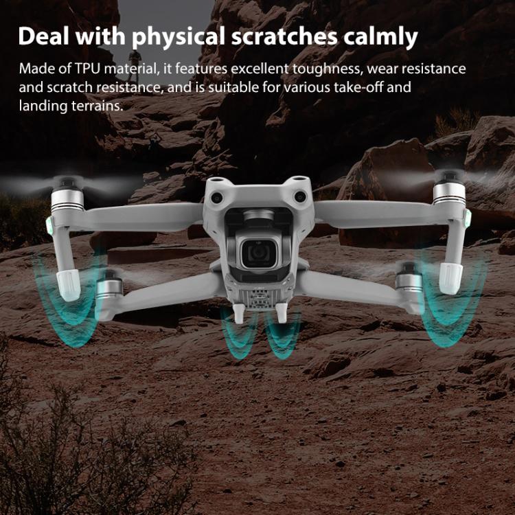 Cubierta Almohadilla protectora para patas de dron BRDRC, antipolvo para DJI Mavic Air 2S (gris) — imagen 5