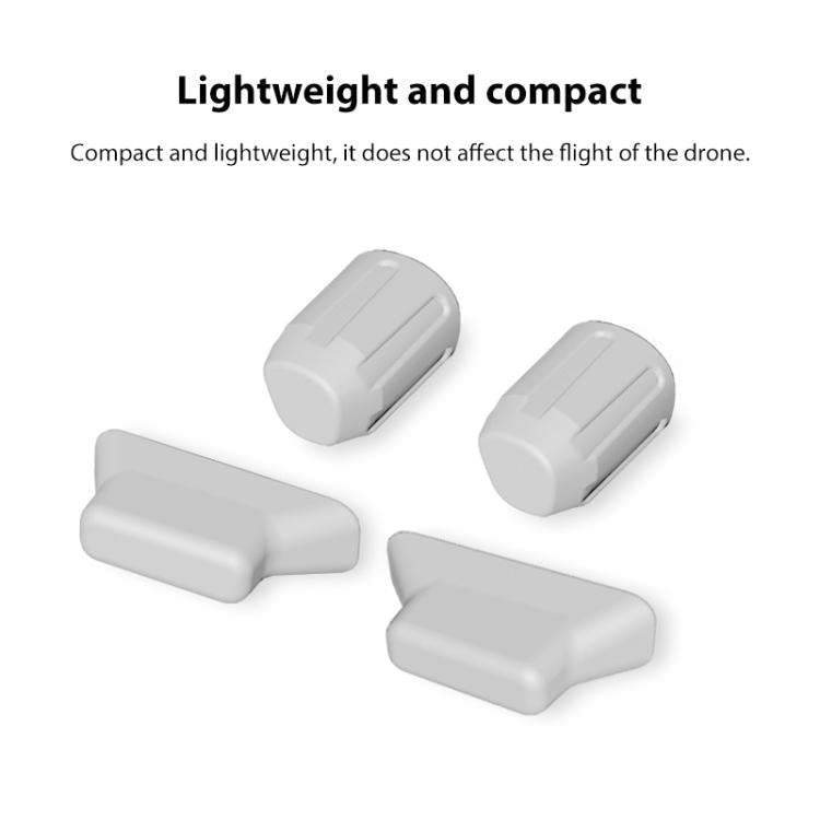 Cubierta Almohadilla protectora para patas de dron BRDRC, antipolvo para DJI Mavic Air 2S (gris) — imagen 6